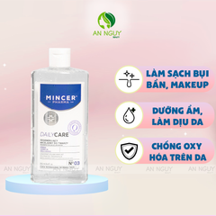 Nước Tẩy Trang Mincer Pharma Daily Care Regenerating Micellar Water Làm Sạch Sâu 250ml