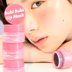 Mặt Nạ Ngủ Unpa Bubi Bubi Lip Mask Special Care Dưỡng Hồng Môi 9g