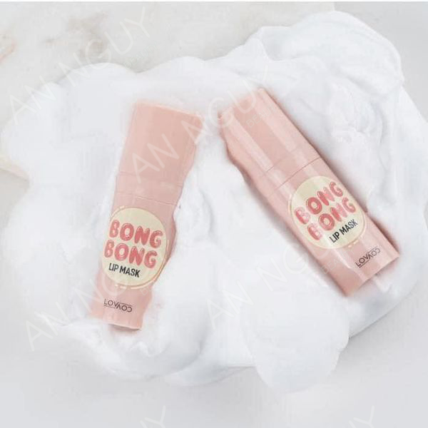 Tẩy Tế Bào Chết Môi Sủi Bọt Lovcov Bong Bong Lip Mask 12g