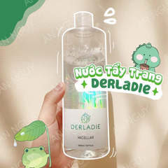 Nước Tẩy Trang Cây Phỉ Derladie Cleansing Water Witch Hazel Làm Dịu Da, Ngăn Ngừa Mụn 500ml