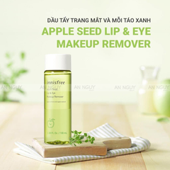 Nước Tẩy Trang Mắt Môi Innisfree Apple Seed Lip & Eye Remover 100ml