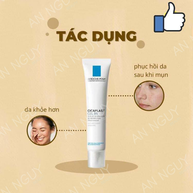 Gel Dưỡng Ẩm La Roche-Posay Cicaplast Gel B5 Phục Hồi, Tái Tạo Da 40ml