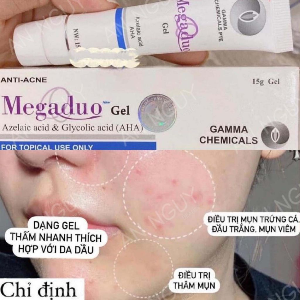 Gel Giảm Mụn Và Vết Thâm Megaduo Gel 15gr