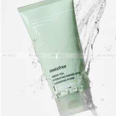 Sữa Rửa Mặt Innisfree Green Tea Hydrating Amino Acid Cleansing Foam Trà Xanh 150gr