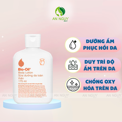 Sữa Dưỡng Thể Bio-Oil Body Lotion Dưỡng Ẩm Toàn Thân 175ml