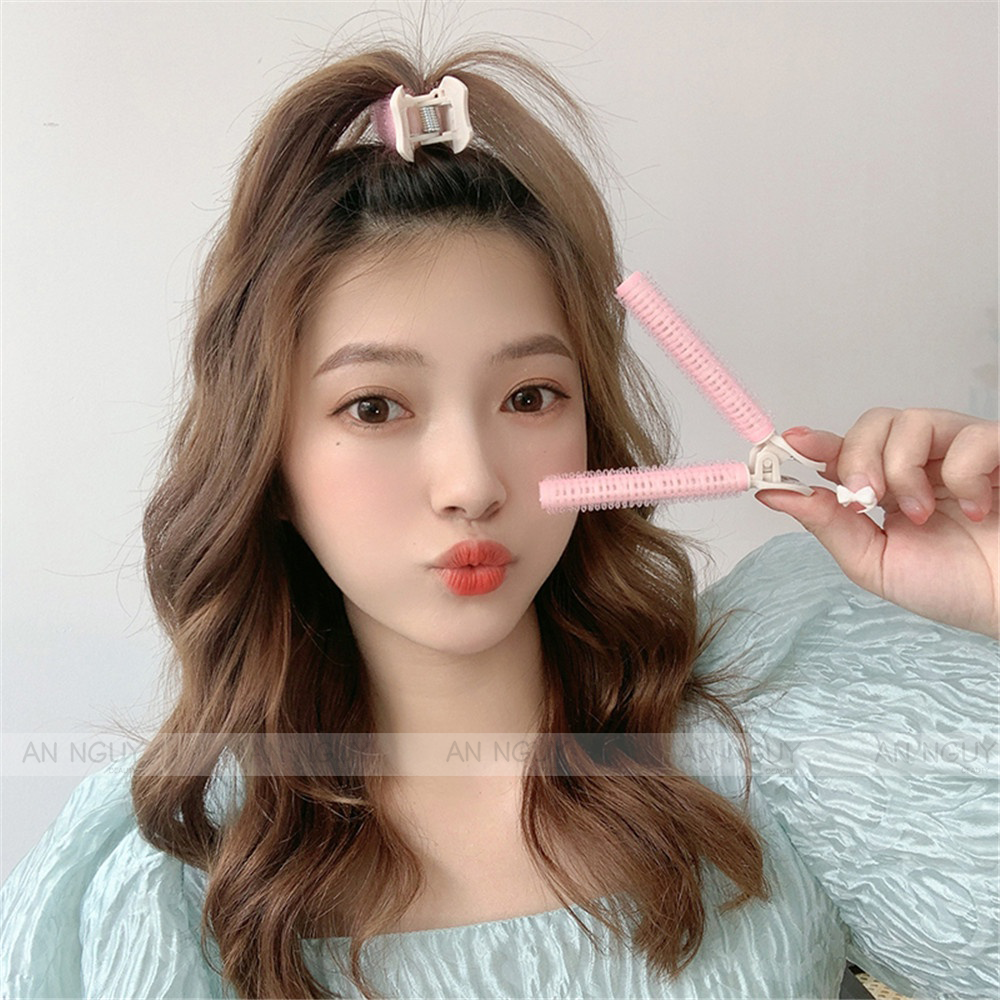 Bộ Tạo Kiểu Tóc Miniso Hair Glips 4 Pack ( Tím, Hồng )