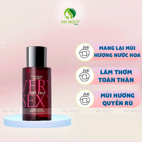 Xịt Thơm Victoria's Secret Very Sexy Fine Fragrance Mist