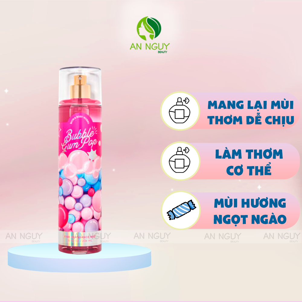 Xịt Thơm Bath & Body Works Fine Fragrance Mist Hương Thơm Nữ Tính 236ml