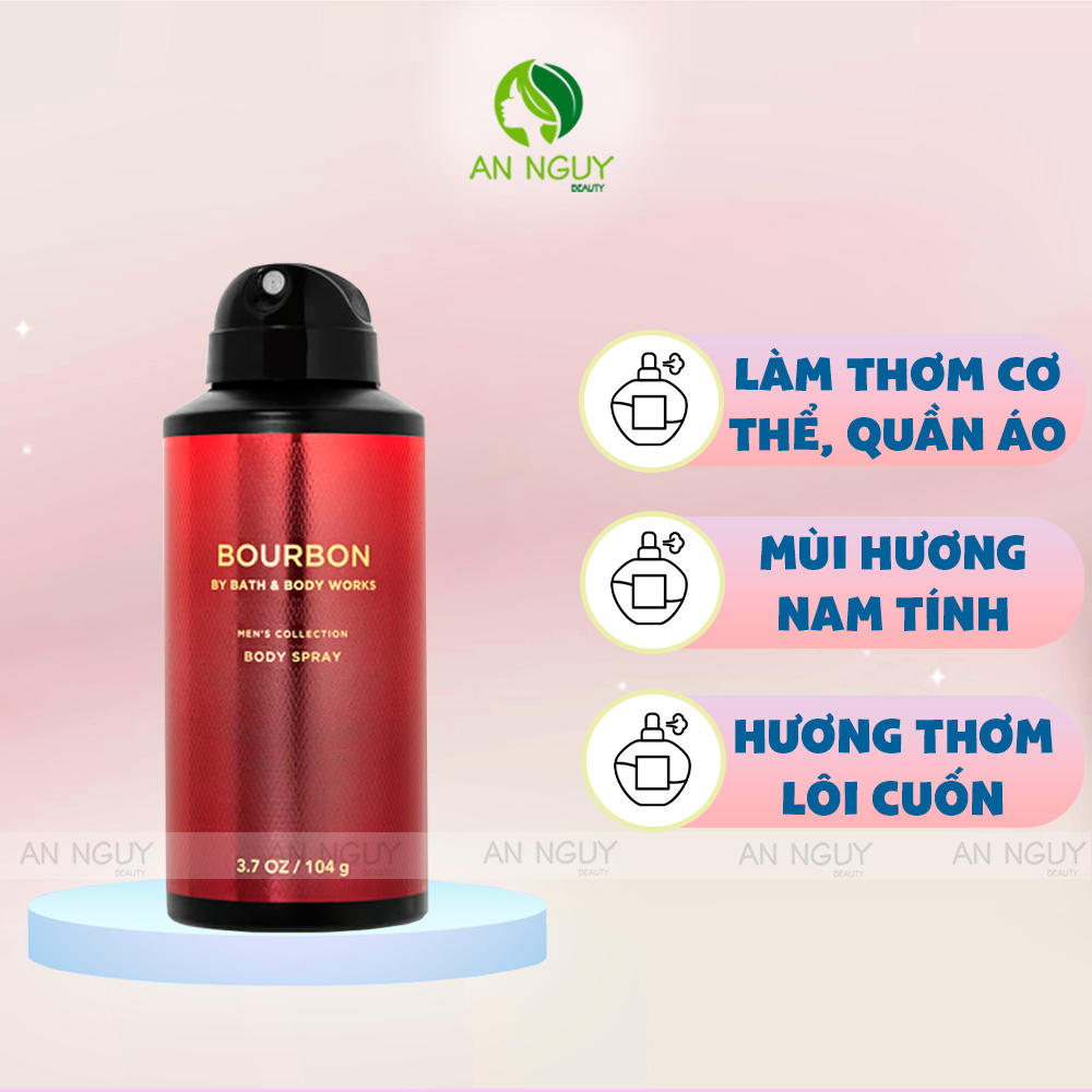 Xịt Thơm Cho Nam Bath & Body Works Men'S Collection Body Spray 104g