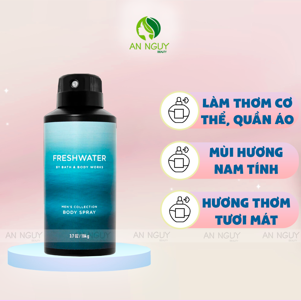 Xịt Thơm Cho Nam Bath & Body Works Men'S Collection Body Spray 104g