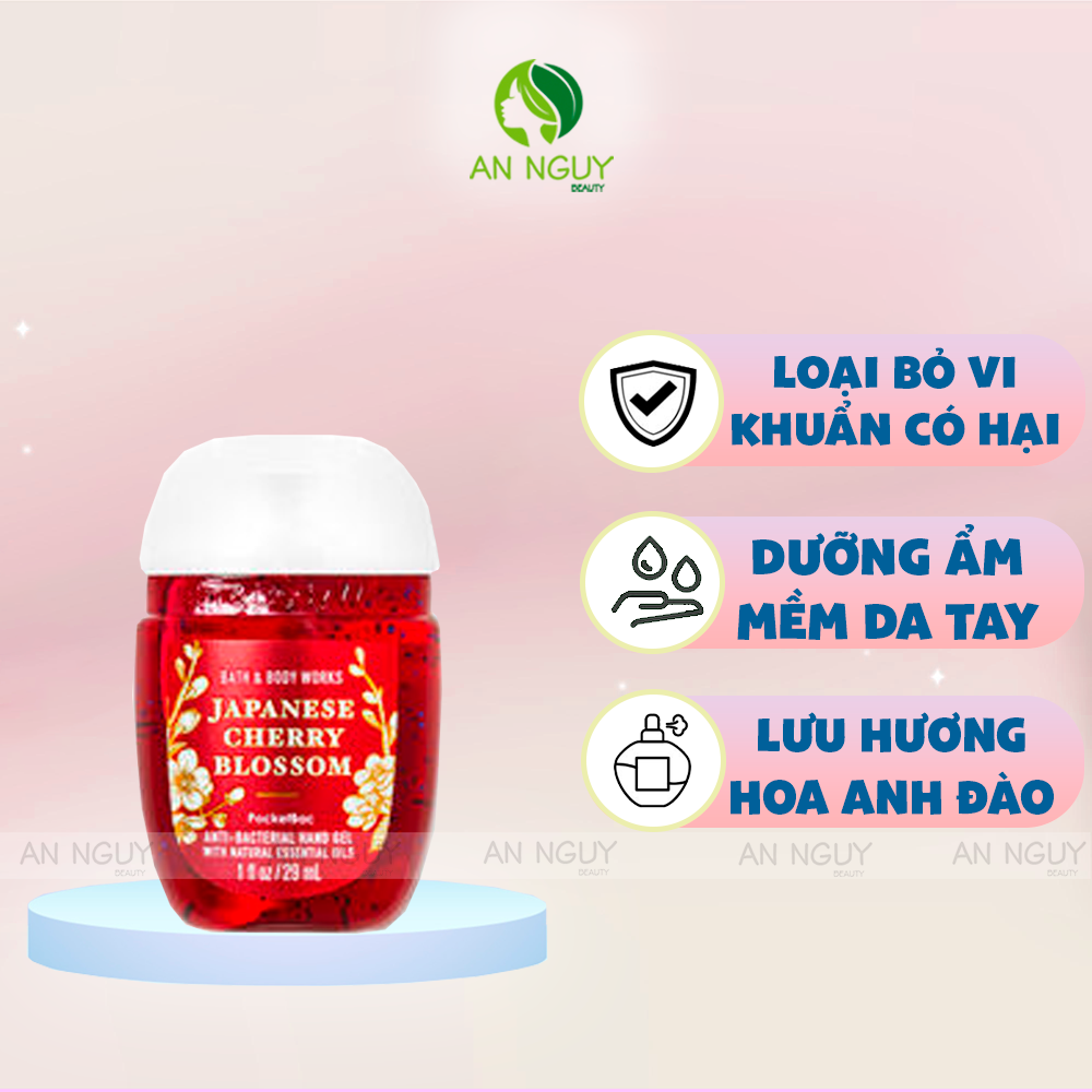 Gel Rửa Tay Khô Bath & Body Works Hand Gel 29ml