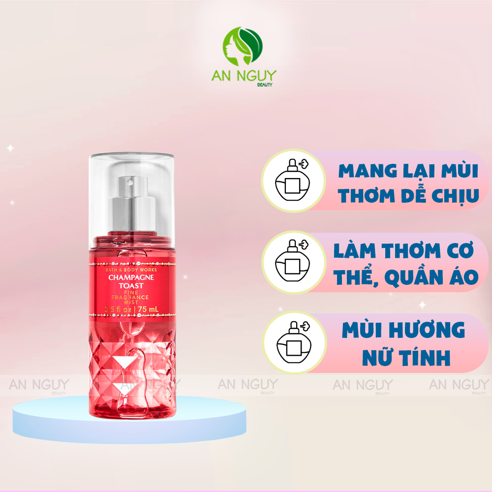 Xịt Thơm Bath & Body Works Fine Fragrance Mist 75ml