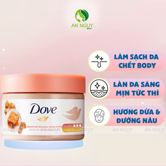 Tẩy Da Chết Body Dove Smoothie Renewal Exfoliator 298g