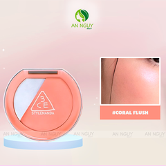 Phấn Má Hồng Và Highlight 3CE Blushlighter 4.3g