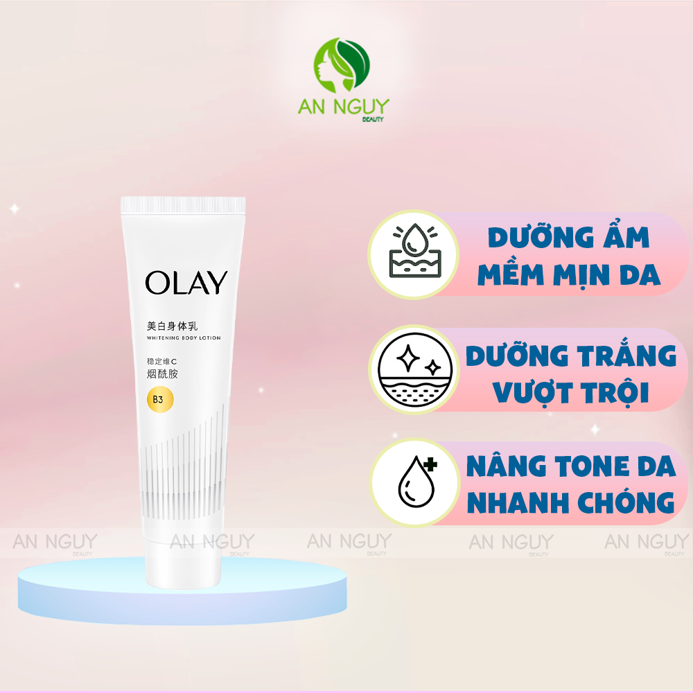 Dưỡng Thể Trắng Da Olay Body Cellscience B3 + Vitamin C Optic Glow & Radiance (Bản Trung)
