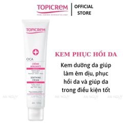 [Date 09/2024] Kem Dưỡng Topicrem Cica Soothing Cream Làm Dịu Phục Hồi Da 40ml