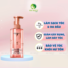 Dầu Gội L'Oreal Paris Full Resist Purifying Shampoo Giảm Rụng Tóc 440ml