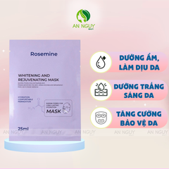 Mặt Nạ Rosemine Whitening And Rejuvenating Mask Dưỡng Trắng Da 25ml