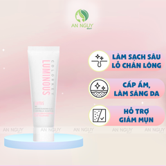 Sữa Rửa Mặt Đất Sét Colorkey Luminous Lotus Brightening Clay Cleanser
