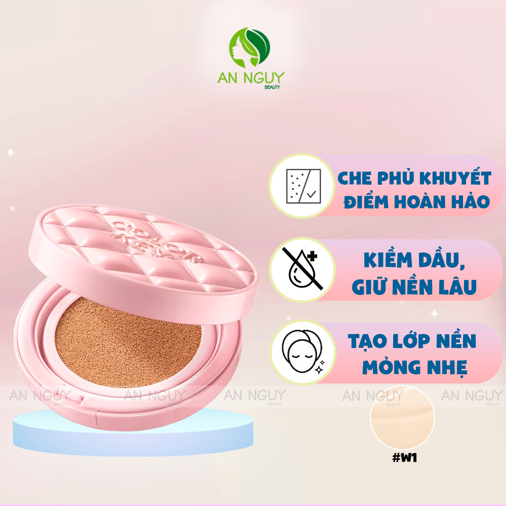 Phấn Nước Colorkey Long Lasting Flawless Brightening Cushion Cream SPF50+ PA++++ 11g