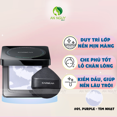 Phấn Nén Carslan Black Magnet Soft Mist Powder 8g