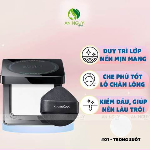 Phấn Nén Carslan Black Magnet Soft Mist Powder 8g