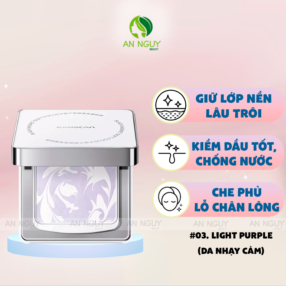 Phấn Carslan Black Magnet Soft Focus Powder 8g (Bản Nâng Cấp 2.0)