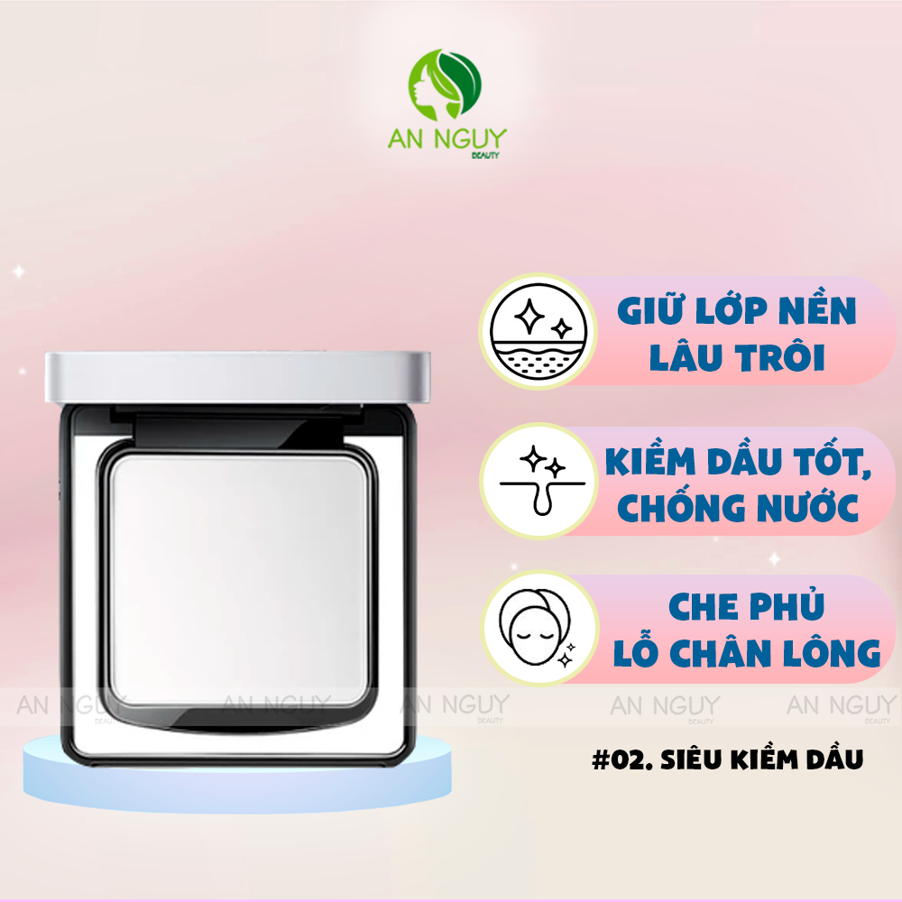 Phấn Carslan Black Magnet Soft Focus Powder 8g (Bản Nâng Cấp 2.0)