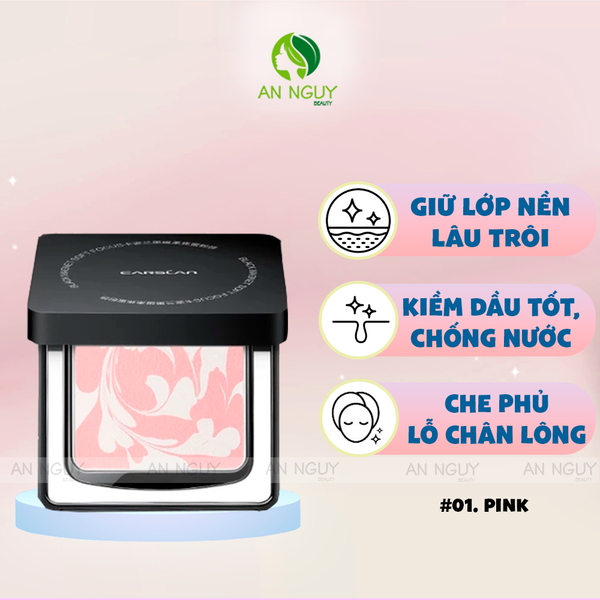 Phấn Carslan Black Magnet Soft Focus Powder 8g (Bản Nâng Cấp 2.0)