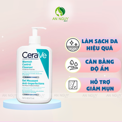Sữa Rửa Mặt CeraVe Blemish Control Cleanser Cho Da Dầu Mụn