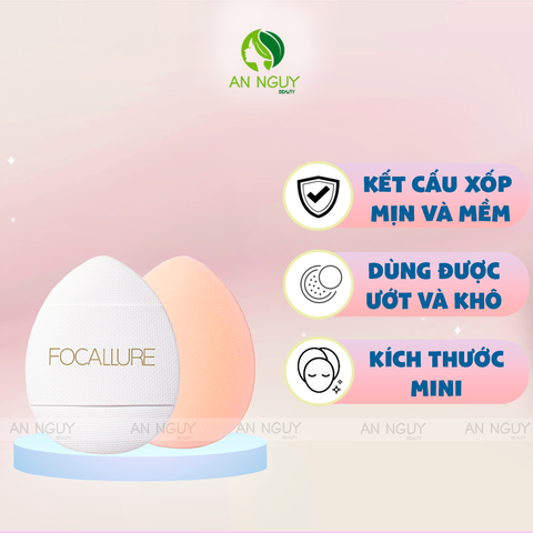 Mút Trang Điểm Mini Focallure Đa Năng