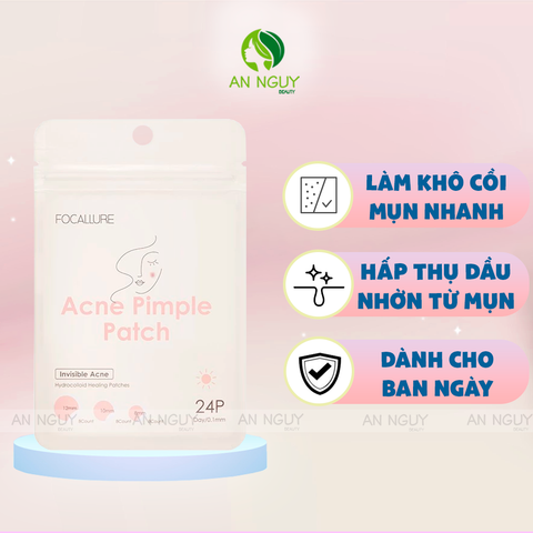 Miếng Dán Mụn Focallure Acne Pimple Patch 24 Miếng FA186