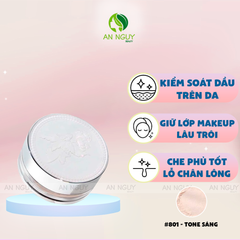 Phấn Bột Phủ Kiềm Dầu GOGO TALES Koi Play Lotus Loose Powder 11gr