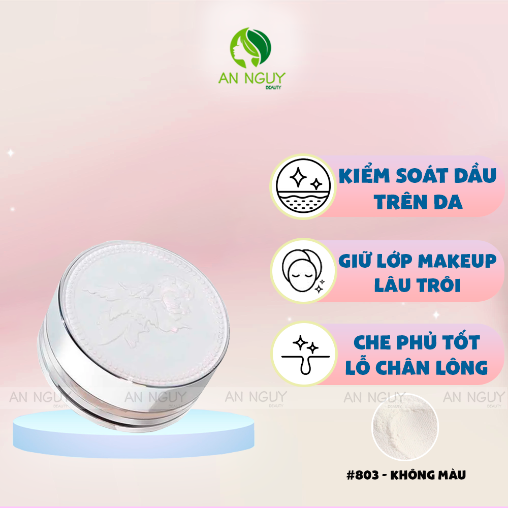 Phấn Bột Phủ Kiềm Dầu GOGO TALES Koi Play Lotus Loose Powder 11gr