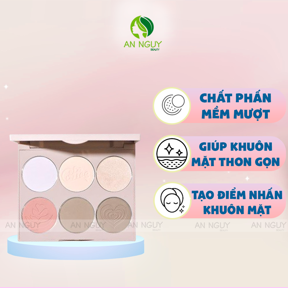 Bảng Tạo Khối Gogo Tales Nude Light Shadow Highlight Contouring Disk 16.8g
