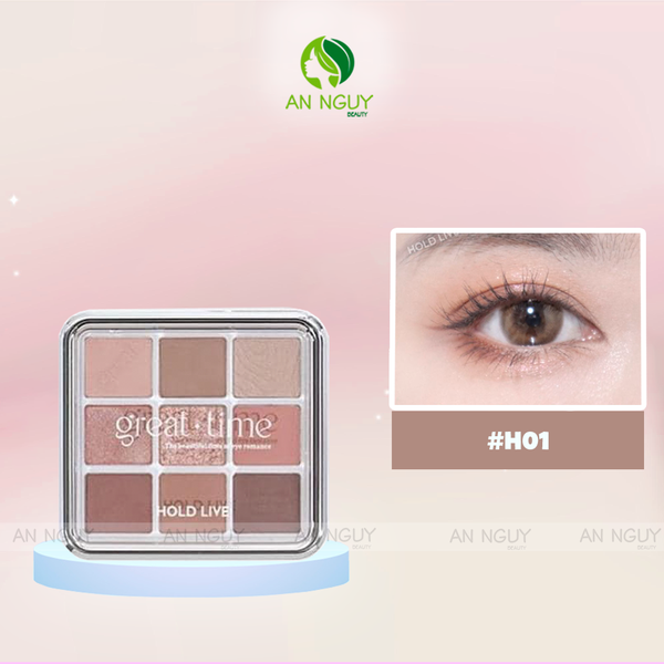 Bảng Phấn Mắt 9 Ô Hold Live Simple Specular Light Eyeshadow Palette 12.6g