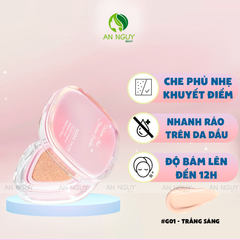 Phấn Nước GOGO TALES Small Square Box Lightweight Air Cushion (Kèm Lõi) 13g x 2