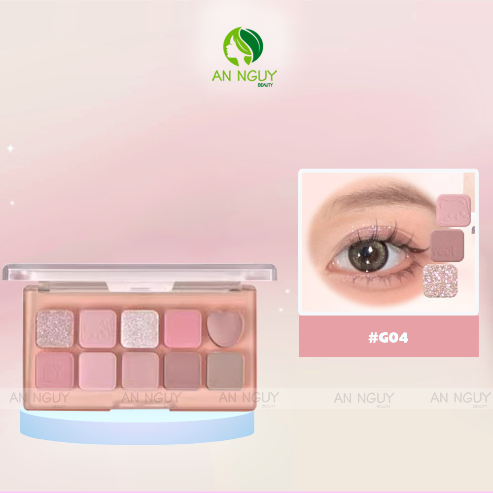 Bảng Phấn Mắt 10 Ô Gogo Tales Sweet Misty Eyeshadow Palette 12g
