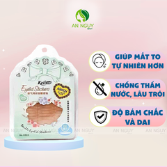 Dán Mí Lưới Keli Allergy Eyelid Sticker 60 Miếng (Kèm Keo Dán)