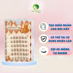 Lông Mi Giả Cụm Rời Tự Nhiên Nhiều Mẫu