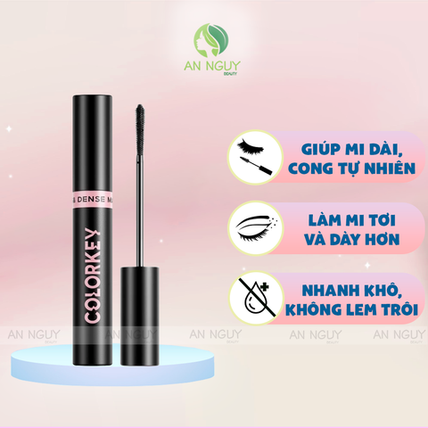 Mascara Colorkey Long&dense Mascara Làm Dài Và Dày Mi 4.5g