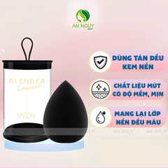 Bông Mút Giọt Nước Vacosi Blender Crucial (Màu Đen)