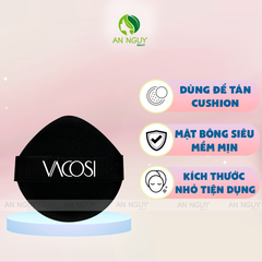 Bông Cushion Đen Vacosi Cushion Sponge Black