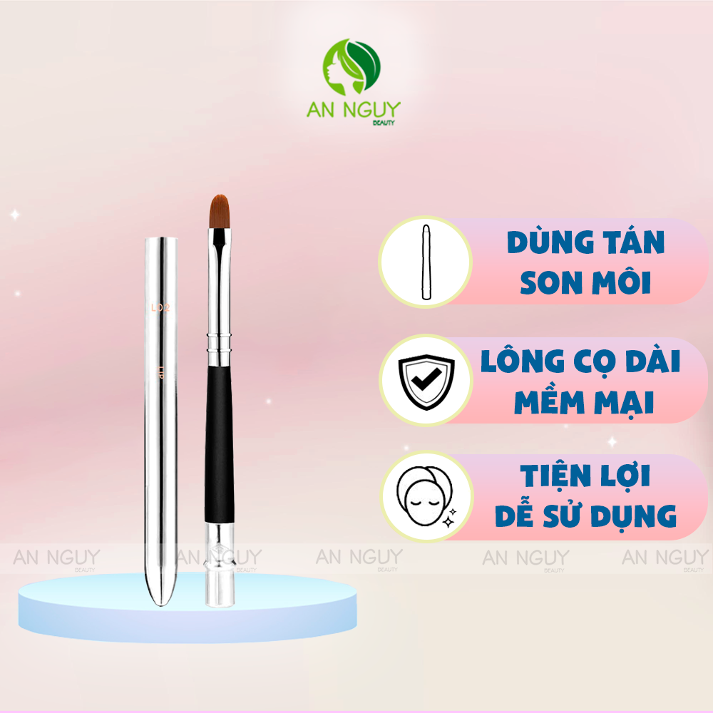 Cọ Môi Vacosi Lip Brush Có Nắp Đậy