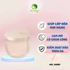 Phấn Phủ Dạng Nén Pramy Sunscreen Pressed Powder SPF40 PA+++ Chống Nắng, Kiềm Dầu 7g