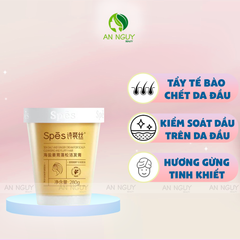 Tẩy Tế Bào Chết Da Đầu Spes Sea Salt Cream Muối Biển Làm Sạch Tóc 280g