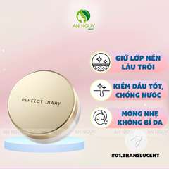 Phấn Phủ Dạng Bột Perfect Diary Weightless Soft-Velvet Blurring Loose Powder Kiềm Dầu 7g