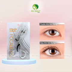 Bấm Mi Focallure Eyelash Curler Bằng Kim Loại Làm Cong Mi Kèm Miếng Đệm Mi