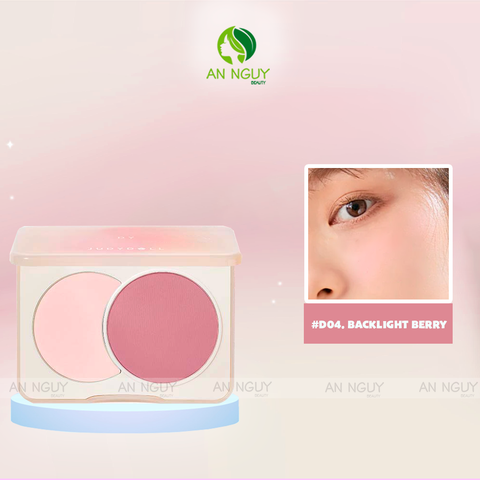 Má Hồng 2 Màu Judydoll Dual-Color Combination Blush 6g