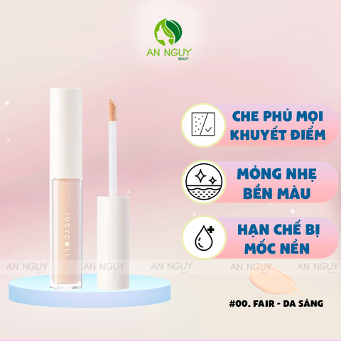 Kem Che Khuyết Điểm Judydoll Traceless Cloud-Touch Concealer 3.2g